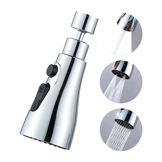 360° Rotating Faucet Extender with 3 Adjustable Water Modes for Enhanced Kitchen Efficiency