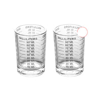 Color: 20Style - American Espresso Cup Ounce Cup Glass Ounce Cup Graduated Extraction Cup
